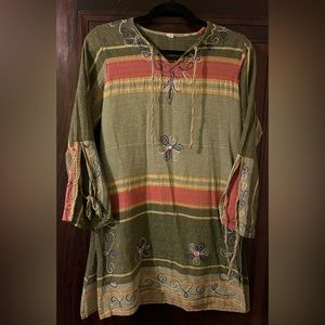 Unique Embroidered Tunic